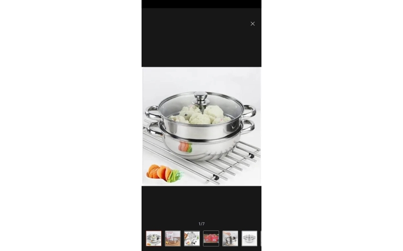 Nồi hấp 2 tầng đa năng